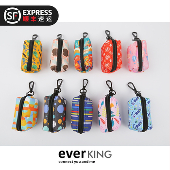 Διανομέας σακουλών σκύλων – EVERKING, κυλιόμενος σχεδιασμός, Oxford ύφασμα, καταγωγή Φουζού