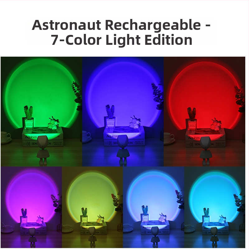 Saulrieta atmosfēras lampiņa fotografēšanai un tiešraidei — USB barošana ar iekšējo akumulatoru; bez viedās kontroles; citas funkcijas