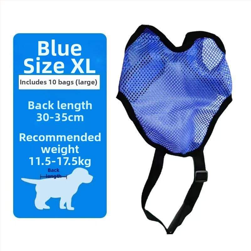 Γιλέκο συλλογής περιττωμάτων σκύλου, μάρκα Beautiful, πολυεστέρας, στυλ γιλέκου, κανονικού πάχους