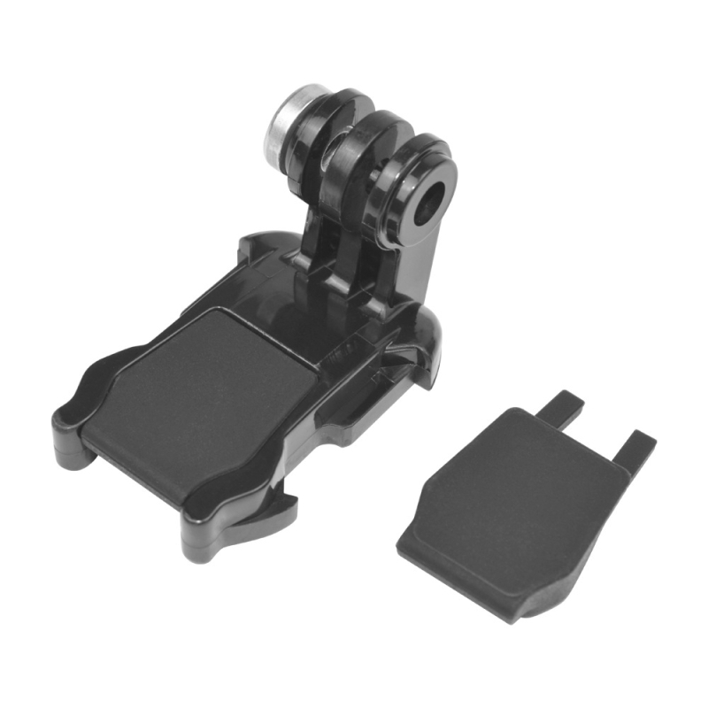 Accesorii pentru camere de acțiune: bază mobilă cu pernă de silicon pentru cureaua de piept GoPro și montură mică pentru cască