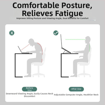 Salokāms plastmasas klēpjdatora dzesēšanas statīvs Baiying bracket
