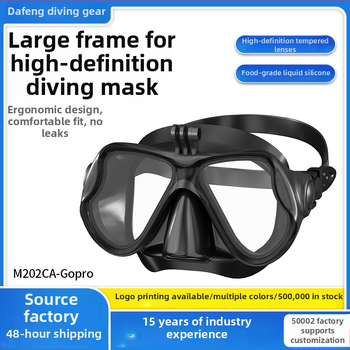 Μάσκα κατάδυσης με βάση για κάμερα, σώμα από σιλικόνη+PC, ZMZDIVE