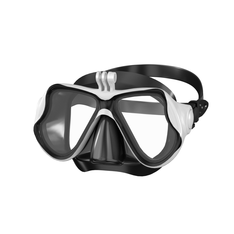 Μάσκα κατάδυσης με βάση για κάμερα, σώμα από σιλικόνη+PC, ZMZDIVE