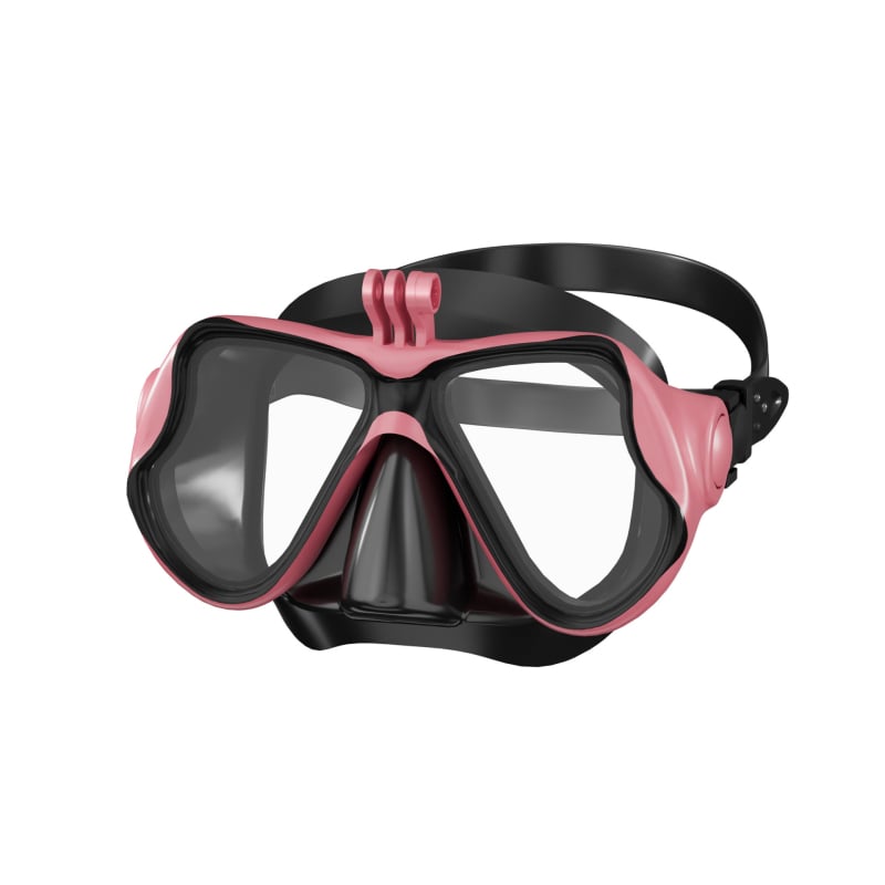 Μάσκα κατάδυσης με βάση για κάμερα, σώμα από σιλικόνη+PC, ZMZDIVE