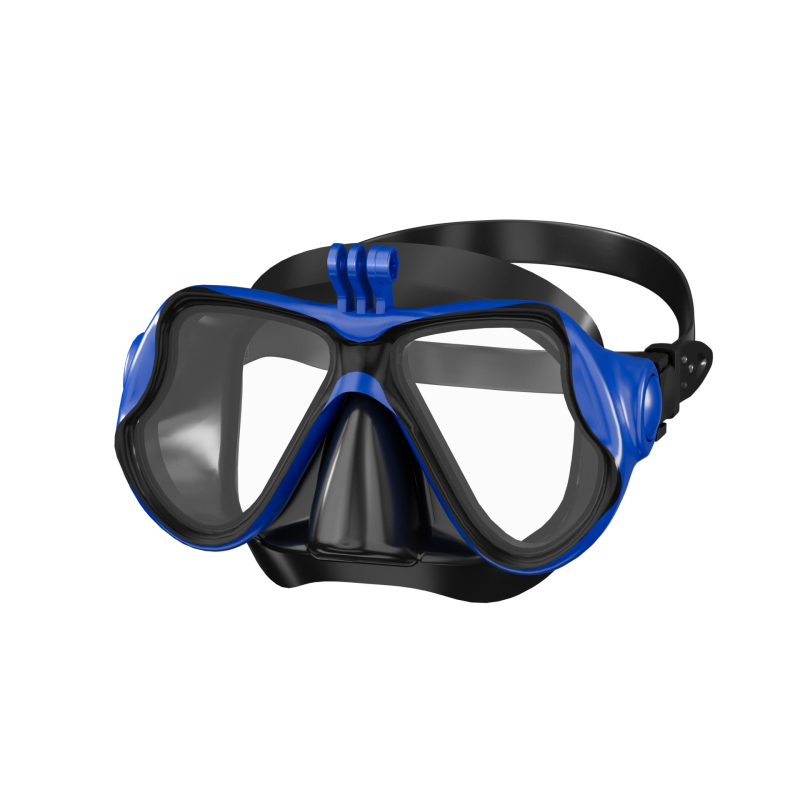 Μάσκα κατάδυσης με βάση για κάμερα, σώμα από σιλικόνη+PC, ZMZDIVE