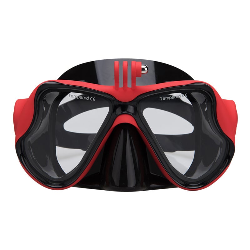 Μάσκα κατάδυσης με βάση για κάμερα, σώμα από σιλικόνη+PC, ZMZDIVE