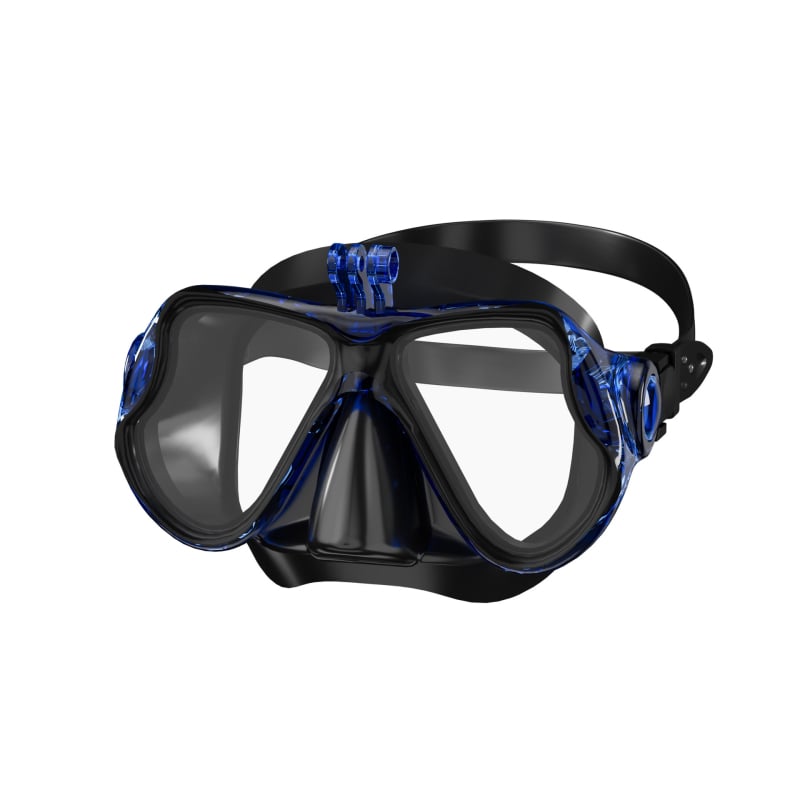Μάσκα κατάδυσης με βάση για κάμερα, σώμα από σιλικόνη+PC, ZMZDIVE