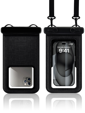 Телефон водоустойчив калъф за открити условия, PVC, стил Outdoor, едноцветен модел, печат на лого и персонализация