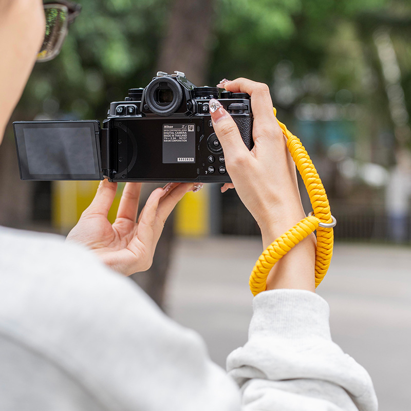 Kamera narukvica – ručno tkan, prilagodljiva prema nacrtima, univerzalna za DSLR i bez ogledala kamere