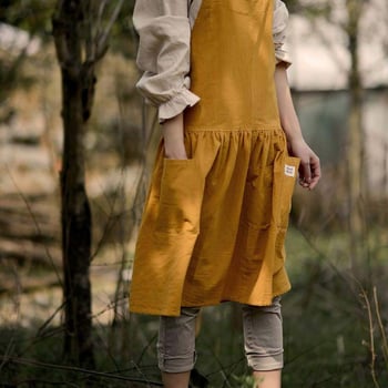 Комплект престилки за груминг на домашни любимци, без ръкави, модерен минималистичен стил, подходящ за професионално работно облекло