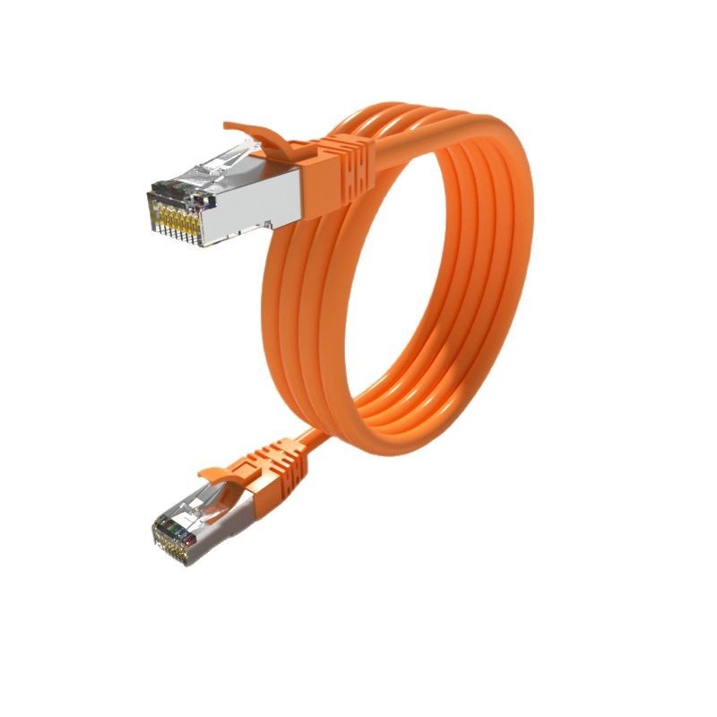 Cat6e/Cat7 tinklo patch kabelis, 10 Gb/s, oksidui neturinčio vario, ilgiai 1 m/2 m/5 m/30 m, namams/biurui/mokyklai