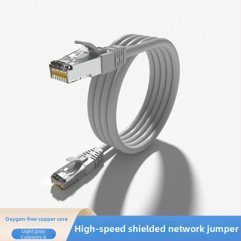 Cat6e/Cat7 tinklo patch kabelis, 10 Gb/s, oksidui neturinčio vario, ilgiai 1 m/2 m/5 m/30 m, namams/biurui/mokyklai