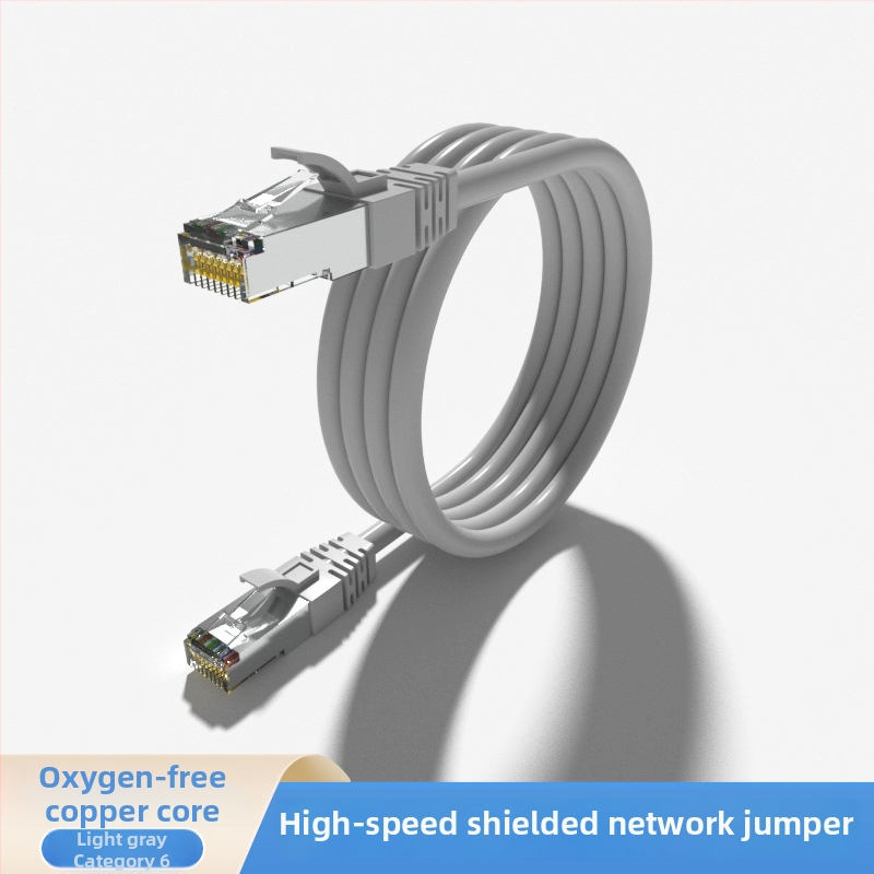 Cat6e/Cat7 tinklo patch kabelis, 10 Gb/s, oksidui neturinčio vario, ilgiai 1 m/2 m/5 m/30 m, namams/biurui/mokyklai