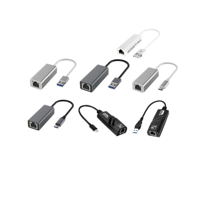 Type-C/USB Gigabit Ethernet adapter, bez upravljačkih programa, RJ-45 priključak, 10/100/1000 Mbps