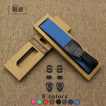 Bretea de umăr pentru cameră – model Solid Denim, material denim, compatibilă cu camere SLR și camere digitale mirrorless