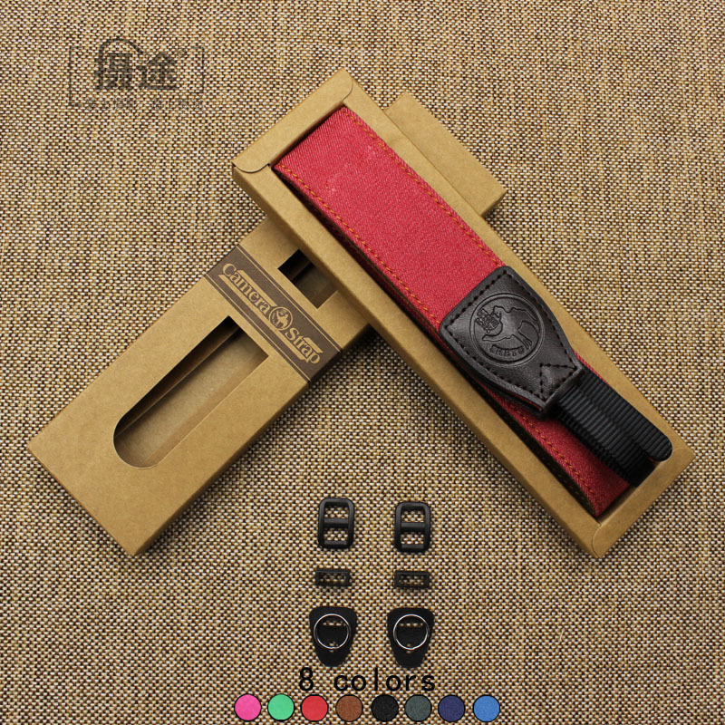 Bretea de umăr pentru cameră – model Solid Denim, material denim, compatibilă cu camere SLR și camere digitale mirrorless