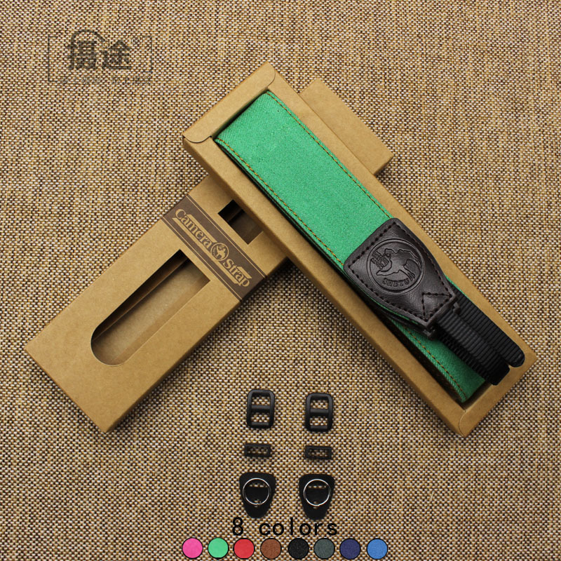 Bretea de umăr pentru cameră – model Solid Denim, material denim, compatibilă cu camere SLR și camere digitale mirrorless