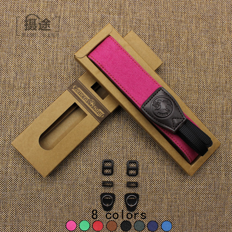 Bretea de umăr pentru cameră – model Solid Denim, material denim, compatibilă cu camere SLR și camere digitale mirrorless