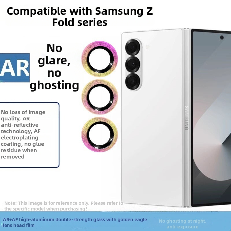 Samsung Galaxy Z Fold7 objektīva filma – HD kalts stikls, kameras vāks