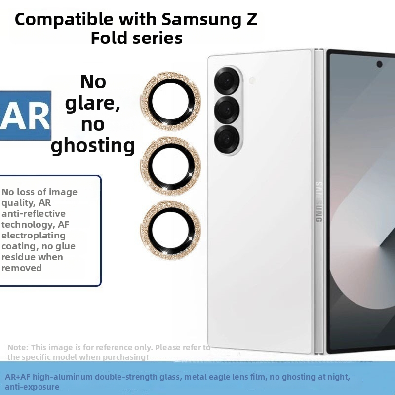 Samsung Galaxy Z Fold7 objektīva filma – HD kalts stikls, kameras vāks