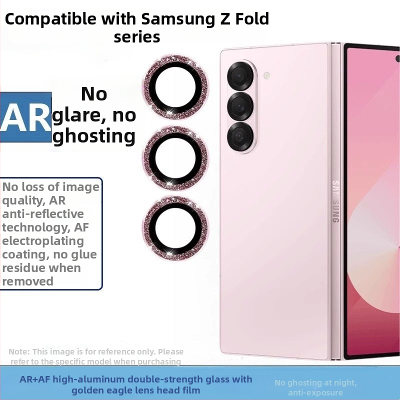 Samsung Galaxy Z Fold7 objektīva filma – HD kalts stikls, kameras vāks