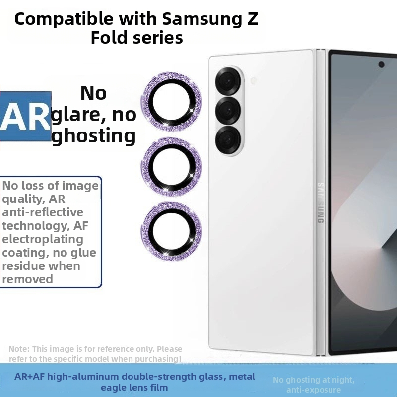 Samsung Galaxy Z Fold7 objektīva filma – HD kalts stikls, kameras vāks