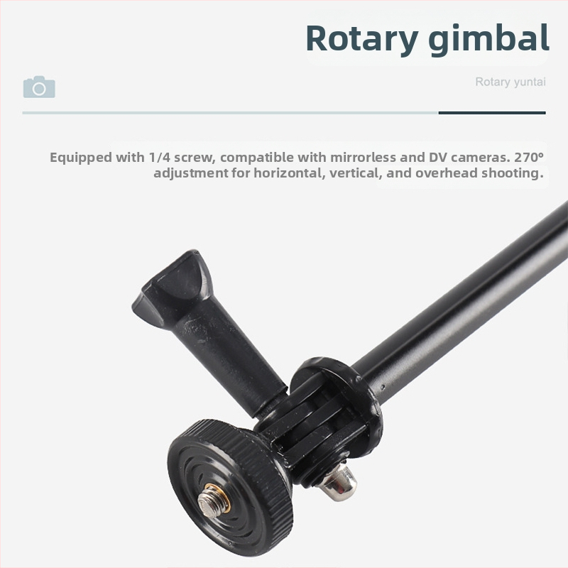 Mobilā tālruņa selfie nūjiņa no alumīnija sakausējuma, telescopisks, Bluetooth, vibrāciju stabilizācija, tiešraides statīvs