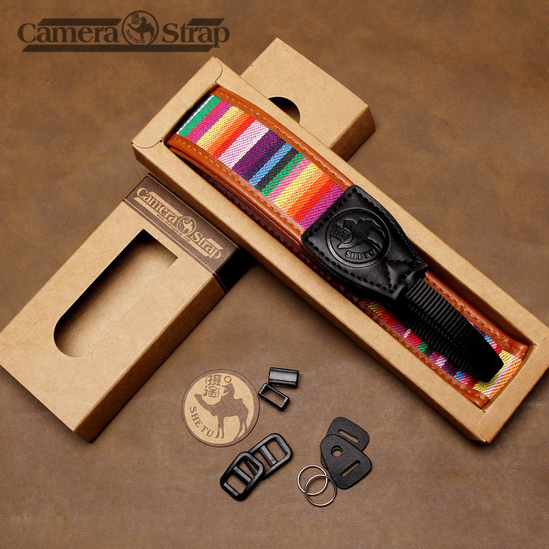 Λουρί κάμερας - σειρά Retro Trend για SLR, mirrorless και Polaroid κάμερες; OEM επεξεργασία; περιλαμβάνει προσαρμογείς και κουτί λουριού; δυνατή ιδιωτική ετικέτα