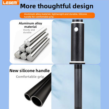 Selfie sticks pagarinājuma nūja DJI Action 5 Pro/4/3, alumīnija konstrukcija, IBIS nav, saderīgs ar Insta360 X5