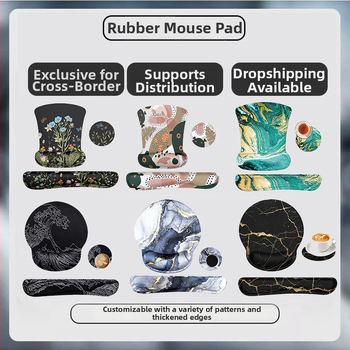 Guilya G07 Kicsi csukló-támasz egérpad készlet – anyag LYCRA és PU, csúszásmentes, műanyag öntés