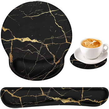 Guilya G07 Kicsi csukló-támasz egérpad készlet – anyag LYCRA és PU, csúszásmentes, műanyag öntés