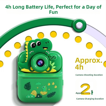 Y900 lastele mõeldud kohapealse trükiga kaamera, 1080P, TF-kaart, ABS+silicone korpus, väljaanne 2025