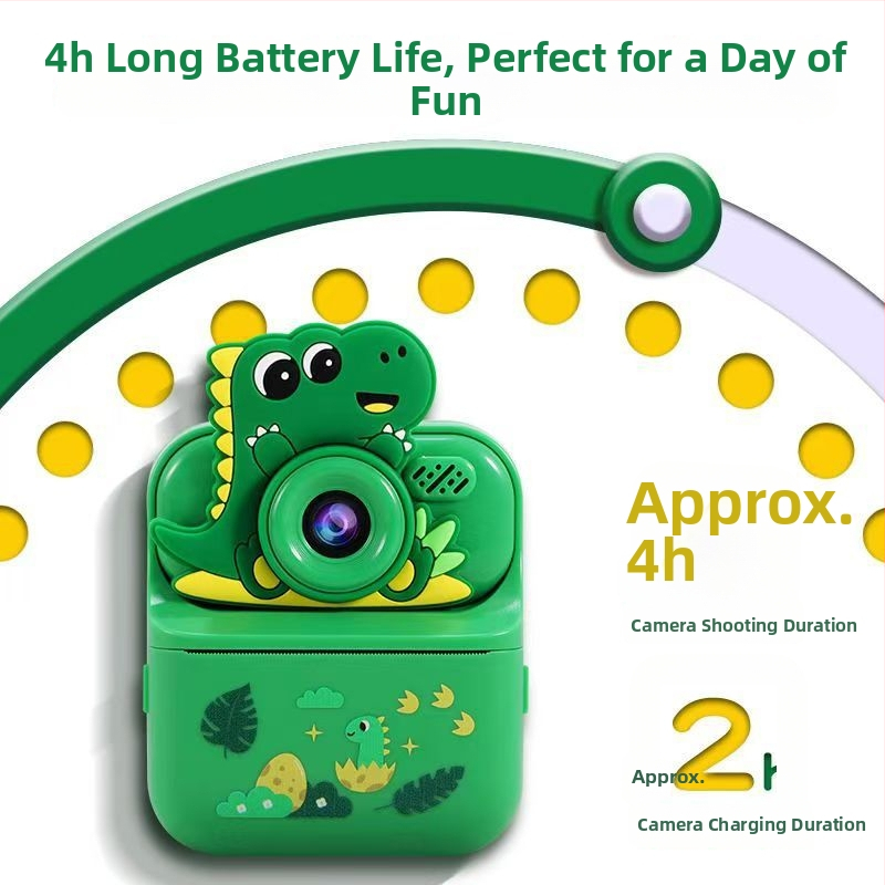 Y900 lastele mõeldud kohapealse trükiga kaamera, 1080P, TF-kaart, ABS+silicone korpus, väljaanne 2025