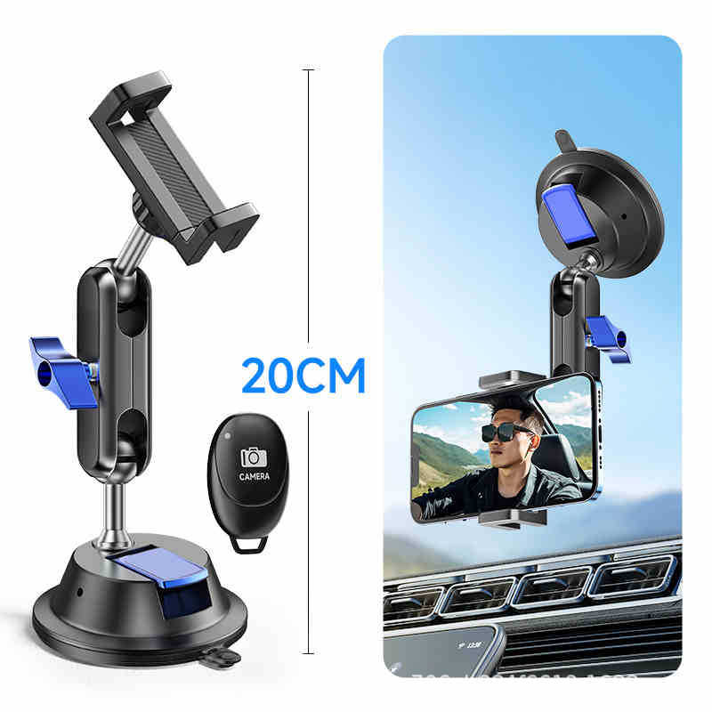 Suport auto pentru telefon, compatibil cu DJI Pocket 3 – corp din aliaj, pentru filmare și navigație