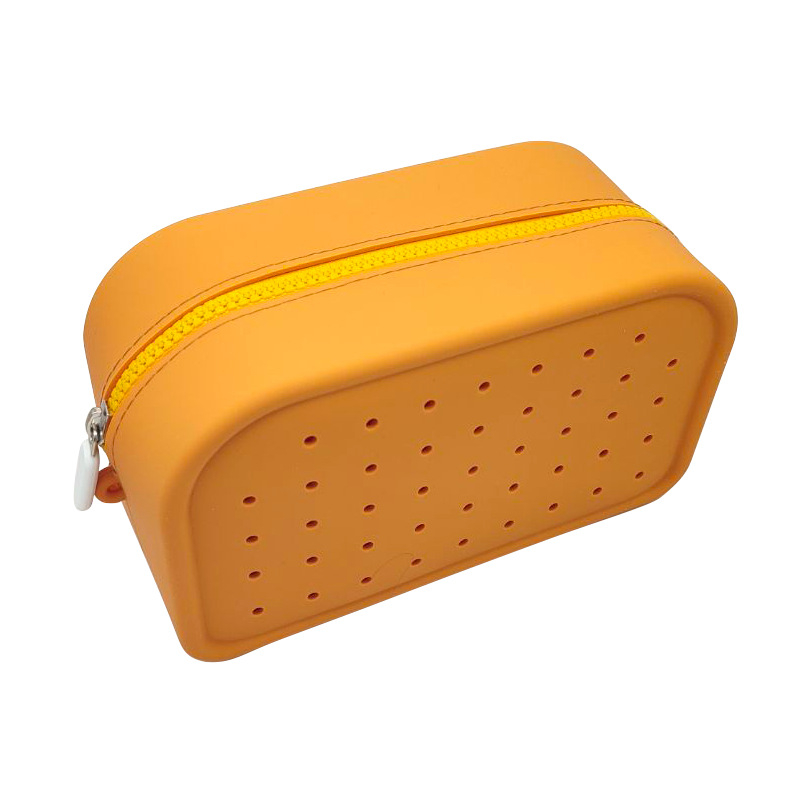 NH1118 kozmetikai táska, szilikon, kocka alakú, többfunkciós utazáshoz.