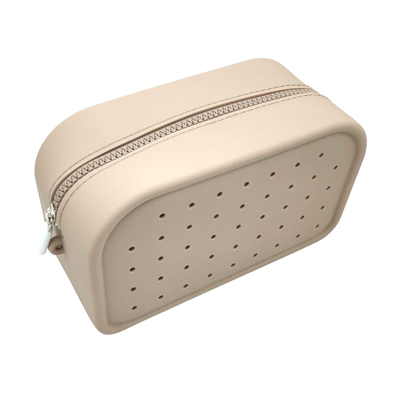 NH1118 kozmetikai táska, szilikon, kocka alakú, többfunkciós utazáshoz.