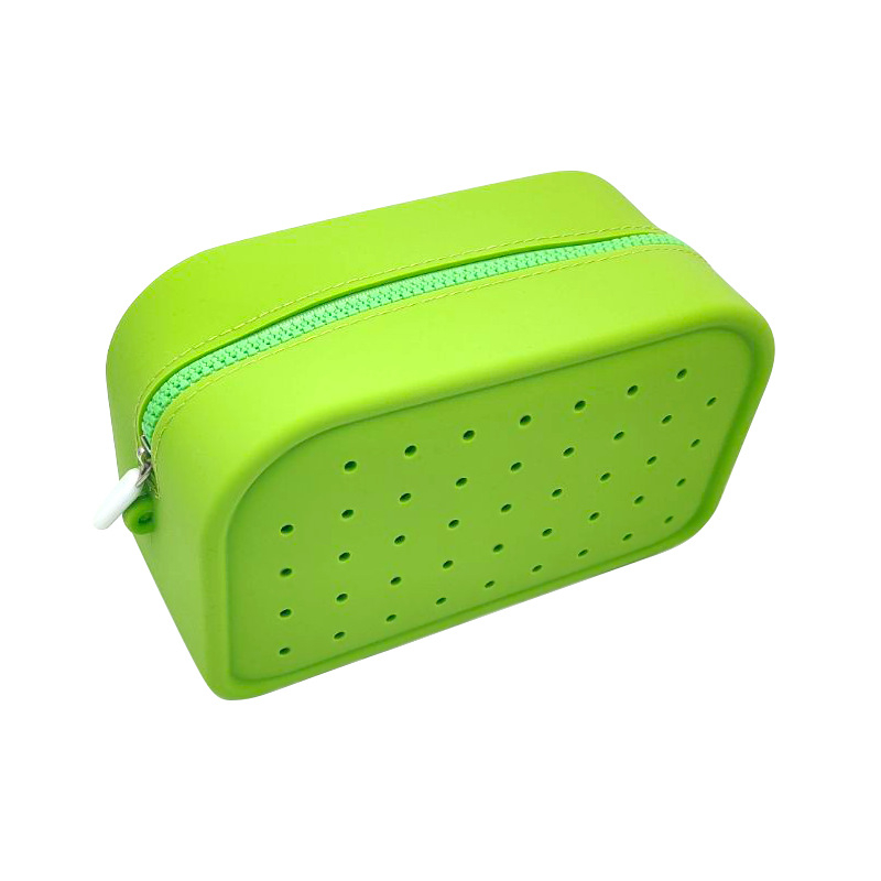 NH1118 kozmetikai táska, szilikon, kocka alakú, többfunkciós utazáshoz.