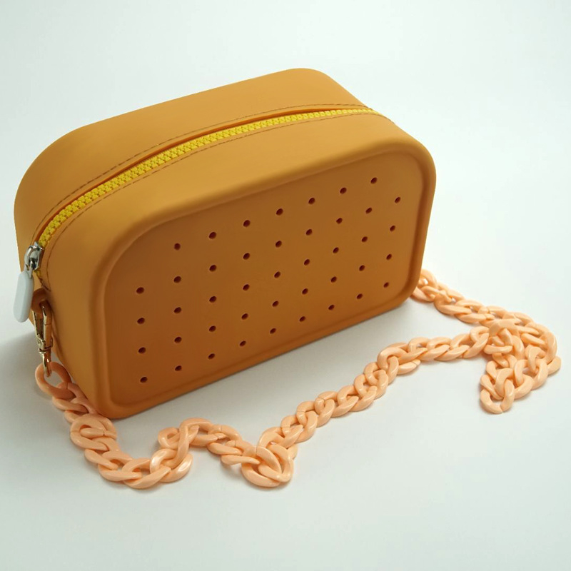 NH1118 kozmetikai táska, szilikon, kocka alakú, többfunkciós utazáshoz.