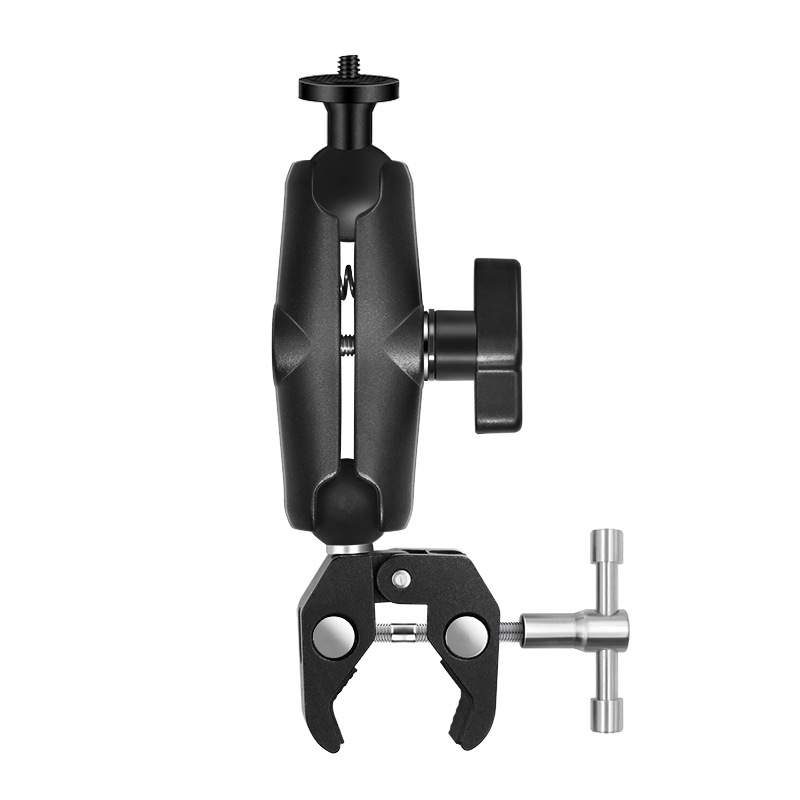 Aluminijski nosač za akcijsku kameru za motocikle s M10 stezaljkom, kompatibilan GoPro 9/8, ACTION, Insta360 One R/X2