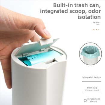 Lingură pentru nisip de pisică, ABS plastic, potrivită pentru pisici și câini, cadou corporativ