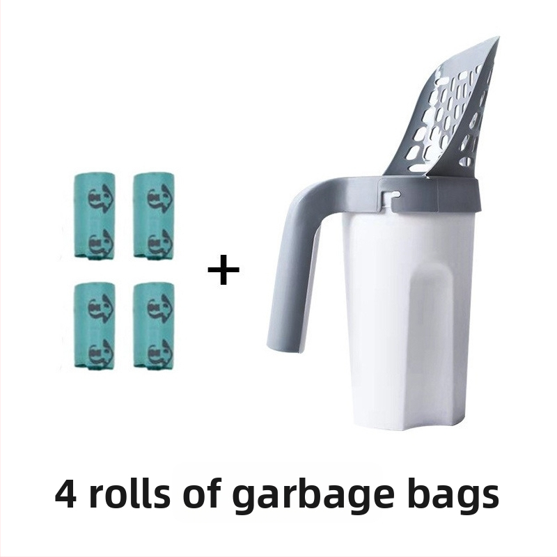 Lingură pentru nisip de pisică, ABS plastic, potrivită pentru pisici și câini, cadou corporativ