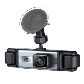 Automobilinis vaizdo registratorius su 360° aprėptimi, 4 objektyvai, Wi-Fi, infraraudonųjų spindulių naktinis matymas, 1080p