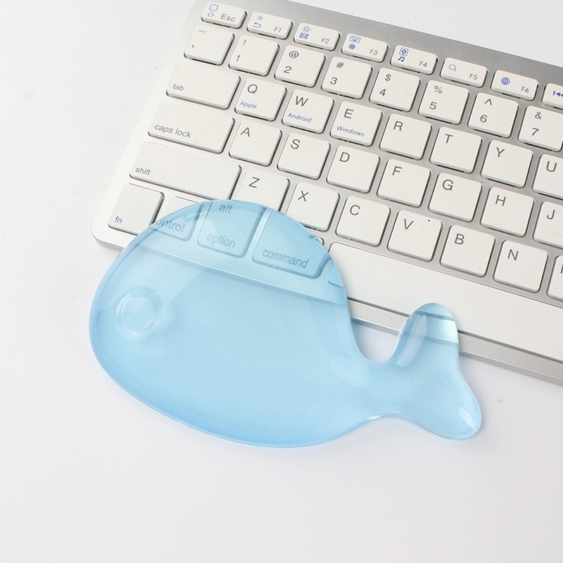 Suport pentru încheietura mouse-ului - Silicon, Model zzw, Greutate 150 g, O singură față, Ușor de curățat