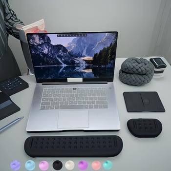 Szilikon csuklópad egérpad - egyoldalas, injekciós öntés, logó testreszabható, OEM