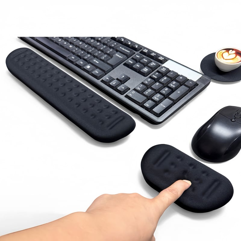 Szilikon csuklópad egérpad - egyoldalas, injekciós öntés, logó testreszabható, OEM