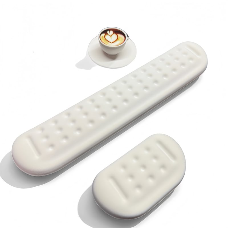 Szilikon csuklópad egérpad - egyoldalas, injekciós öntés, logó testreszabható, OEM