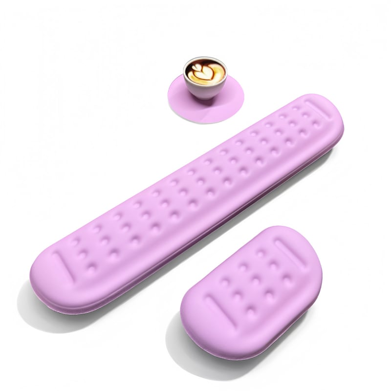 Szilikon csuklópad egérpad - egyoldalas, injekciós öntés, logó testreszabható, OEM