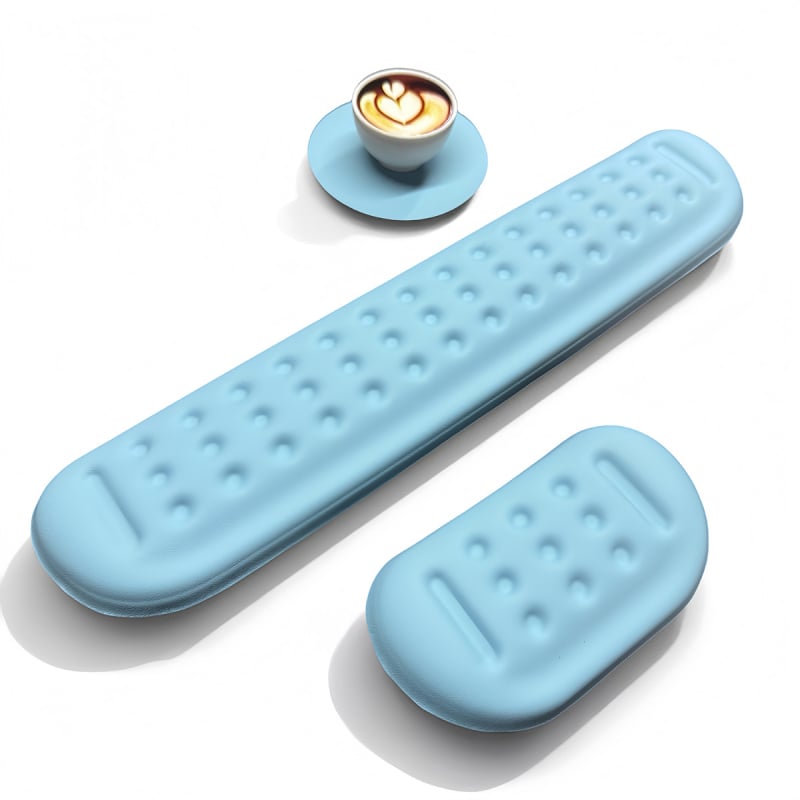 Szilikon csuklópad egérpad - egyoldalas, injekciós öntés, logó testreszabható, OEM