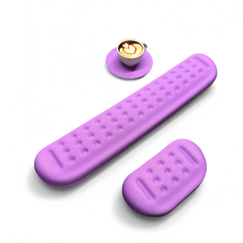 Szilikon csuklópad egérpad - egyoldalas, injekciós öntés, logó testreszabható, OEM