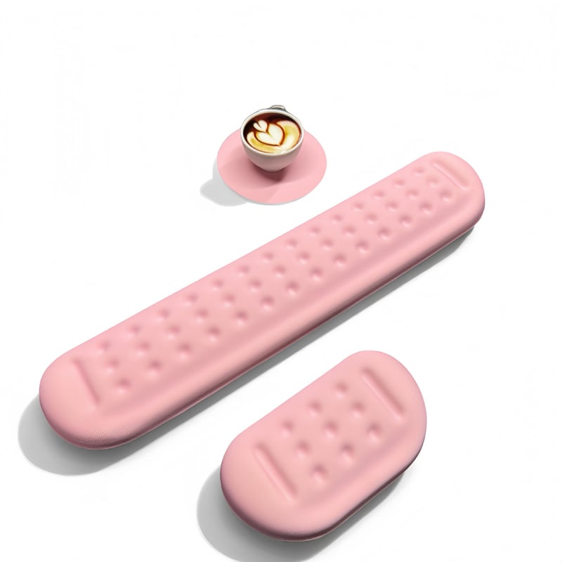 Szilikon csuklópad egérpad - egyoldalas, injekciós öntés, logó testreszabható, OEM